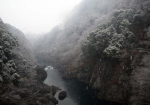 渡良瀬渓谷雪景色　2015 0130 02