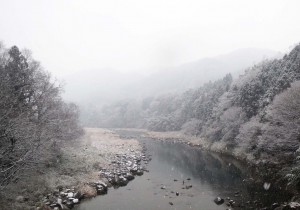 渡良瀬渓谷雪景色　2015 0130 08