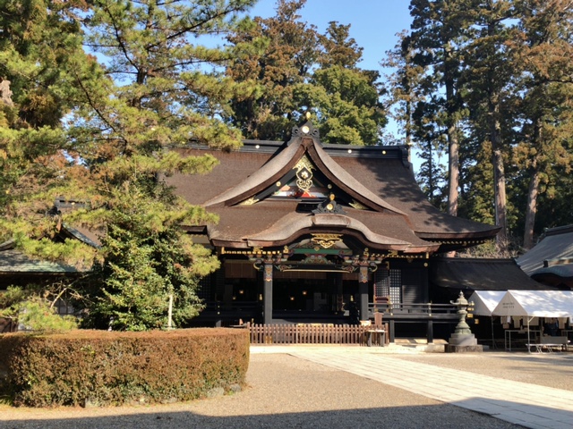 香取神宮　拝殿