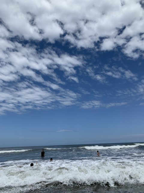 【茨城県鉾田市】鹿島灘の青い海・・・青い空・・・