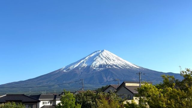 富士五湖周辺,日本マウント