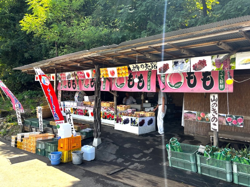桃,産直,山梨
