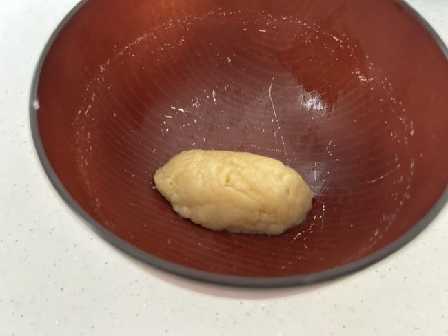 生地がまとまる
