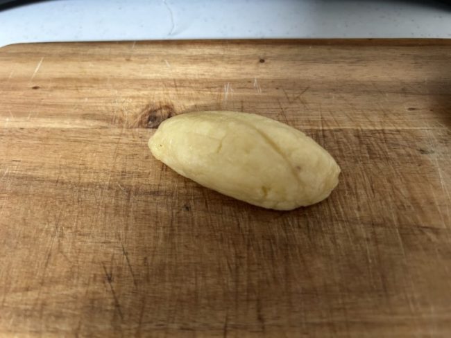 塩バタークッキーの生地