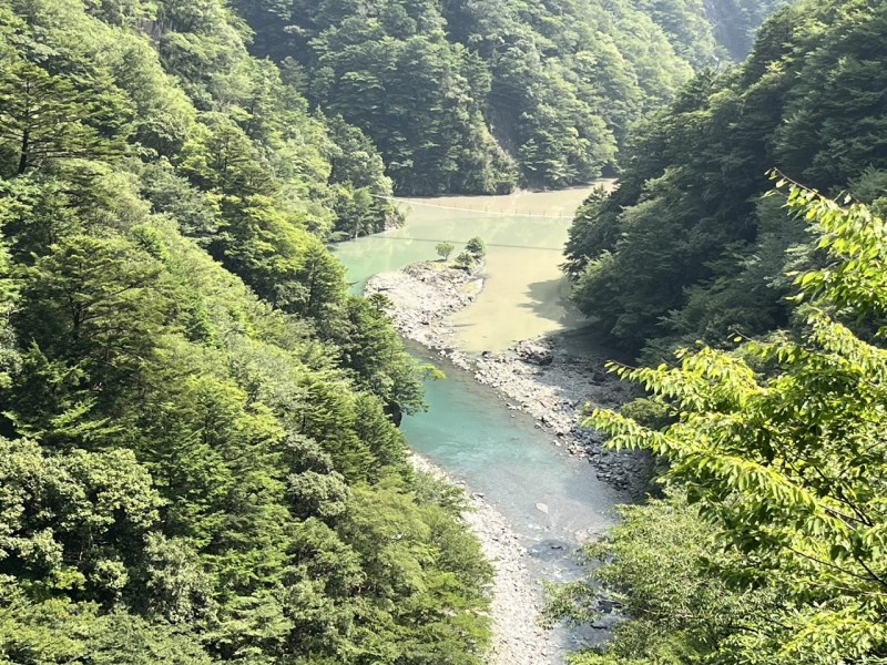 ブルーが見える
