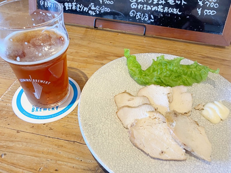 安曇野ブルワリーで昼飲み