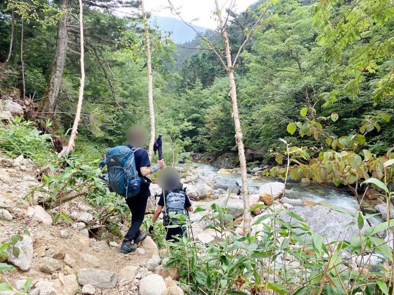 上高地へ向けて