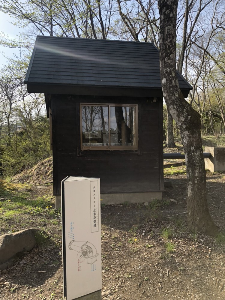 クロスフロー水車発電機