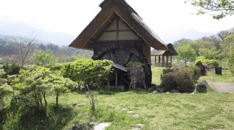 【山梨・北杜市】新宿から2時間｜きれいな水車が回っている公園「水車の里公園」