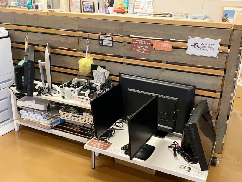 SWEET WORKは機材も充実