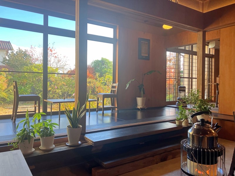 HOP FROG Cafe & Roasteryの縁側