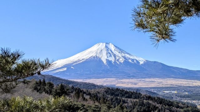二十曲峠からの富士山