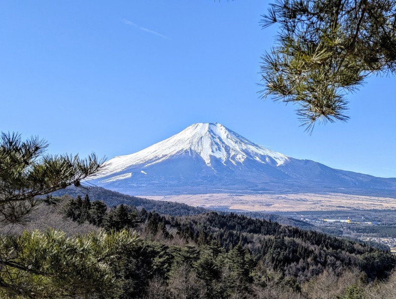 二十曲峠からの富士山