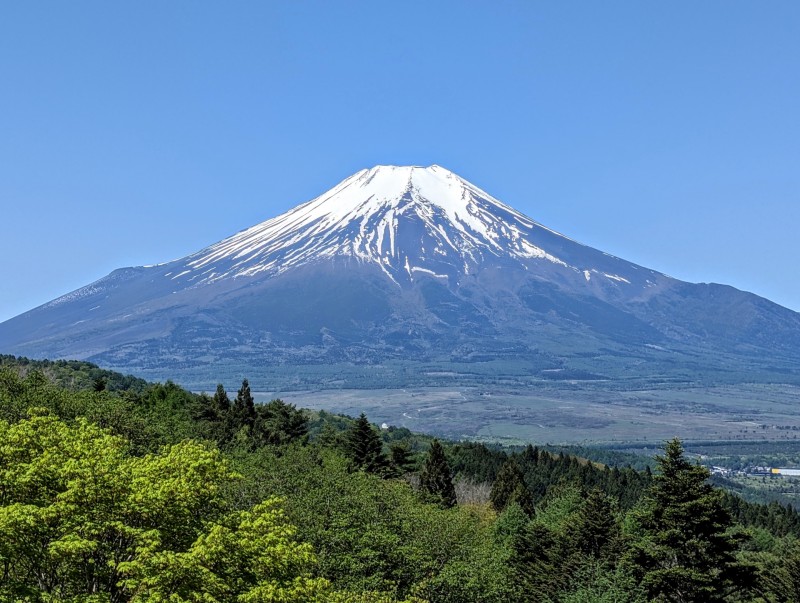 二十曲峠からの富士山