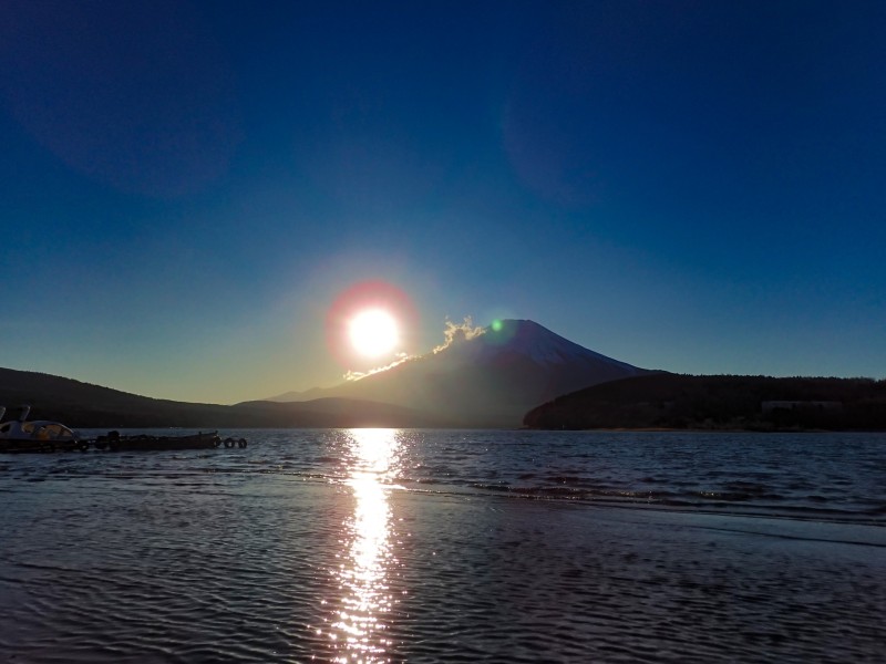 ダブルダイヤモンド富士