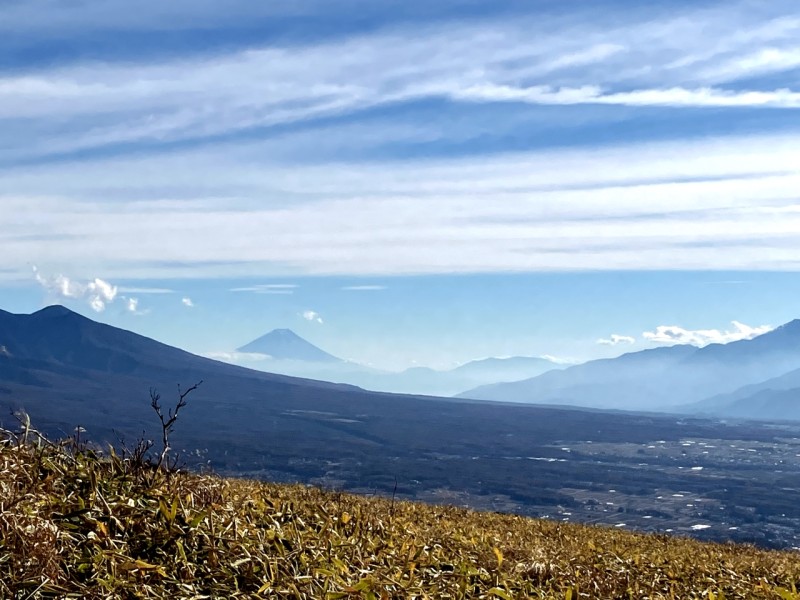 車山からの富士山