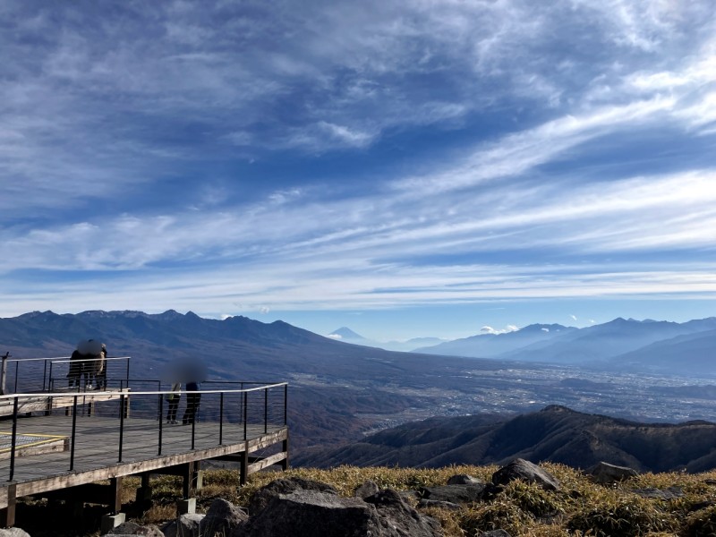車山高原の山頂