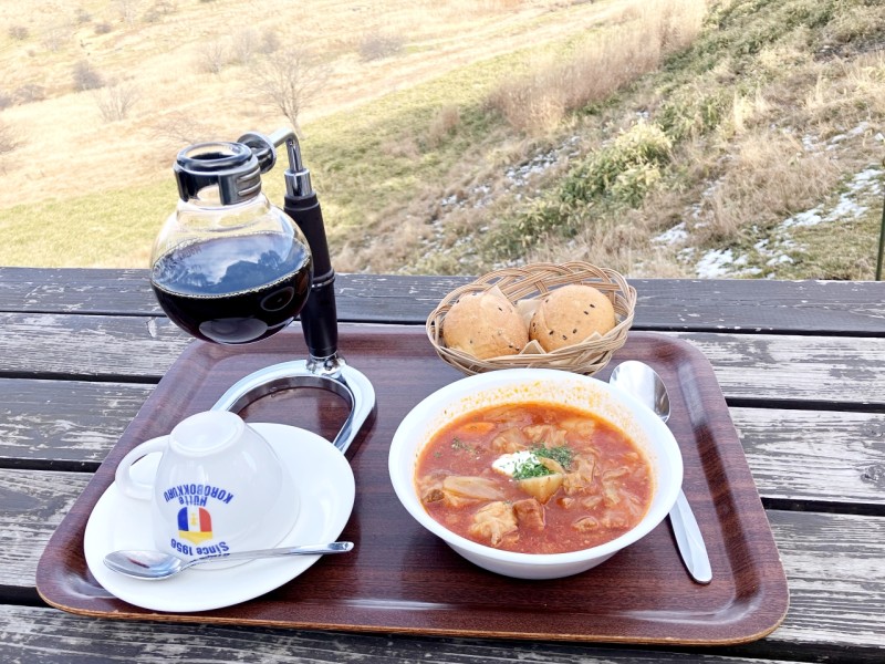 コロボックルヒュッテのボルシチ