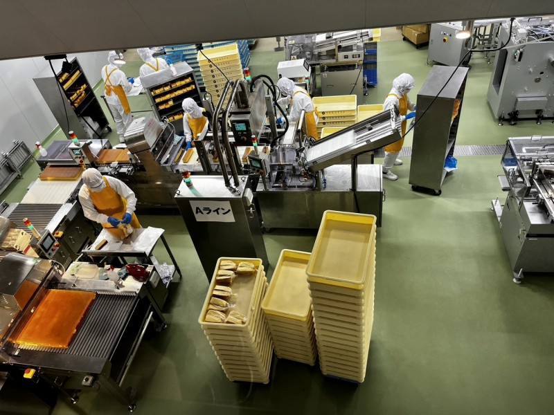 カステラ切り落としが