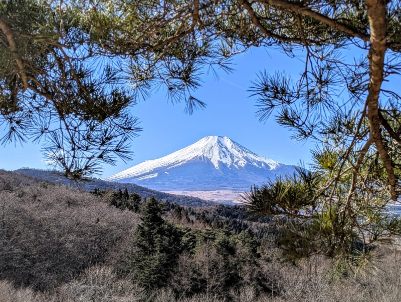二十曲峠からの富士山